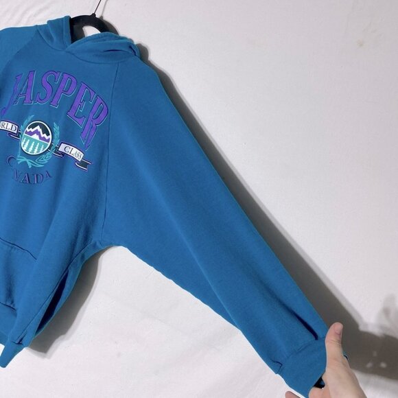 Vintage Turquoise Jasper World Class Hoodie  L - Picture 8 of 14